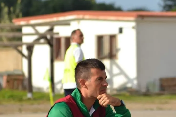 Nicola Saba, allenatore del Gonnos (Andrea Serreli)