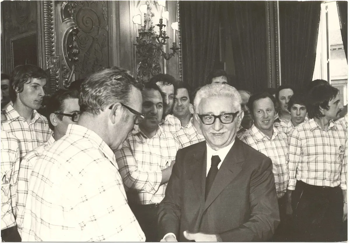 Giovanni Leone, capo dello Stato dal 1971 al 1978 (foto Daniele Gober da Wikipedia)