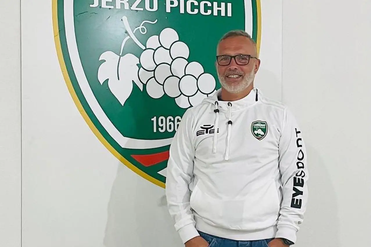 Andrea Piccaretta, 51 anni, allenatore del Cannonau Jerzu (foto concessa)