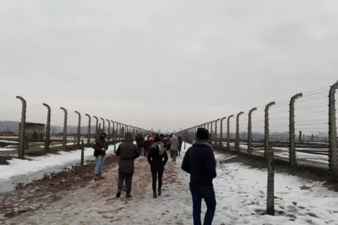 Auschwitz (Archivio L'Unione Sarda)