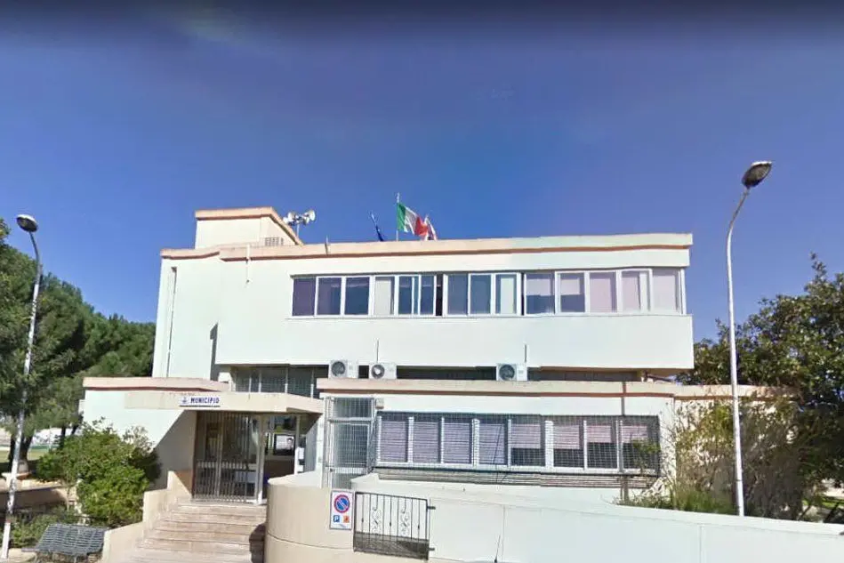 Il Comune di San Nicolò d'Arcidano (foto Google Maps)