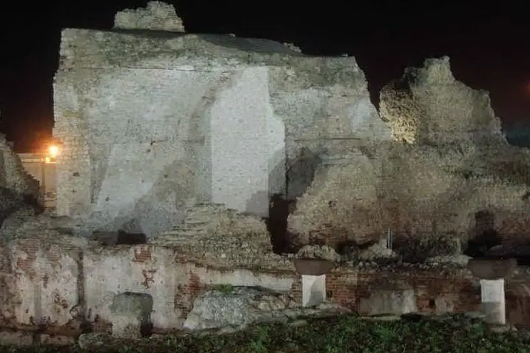 Luci spente all'Antiquarium (foto M. Pala)