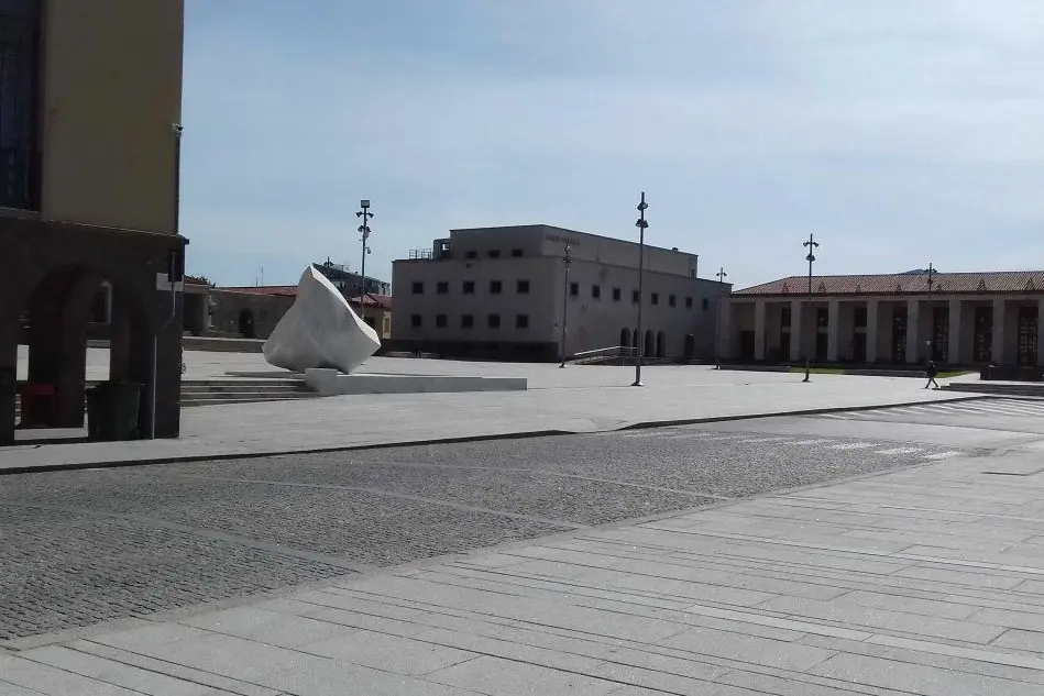 Piazza Roma (L'Unione Sarda - foto Scano)