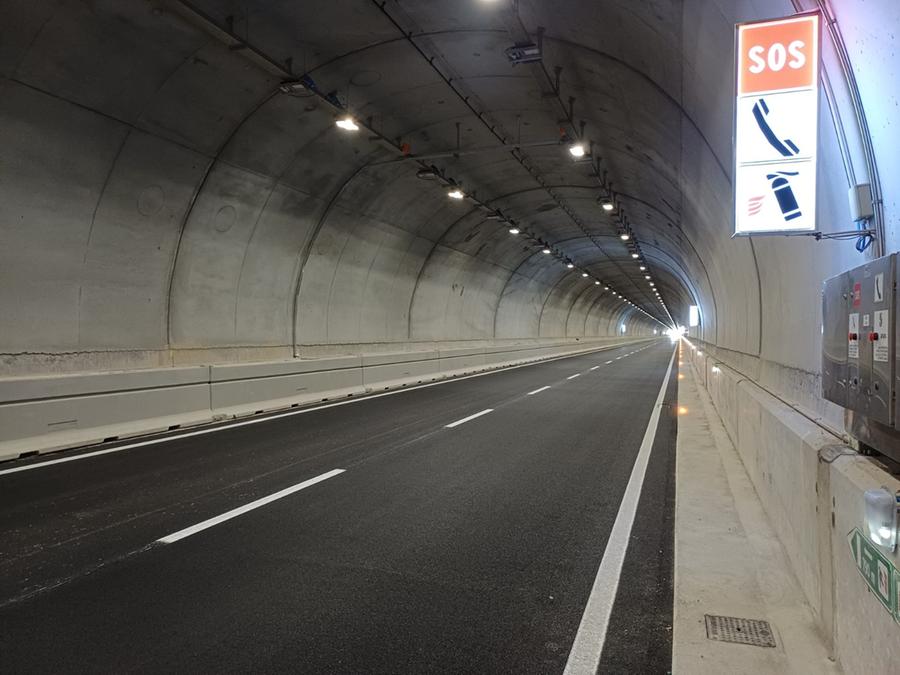 Sedilo, fine dei disagi: riaperta la galleria 