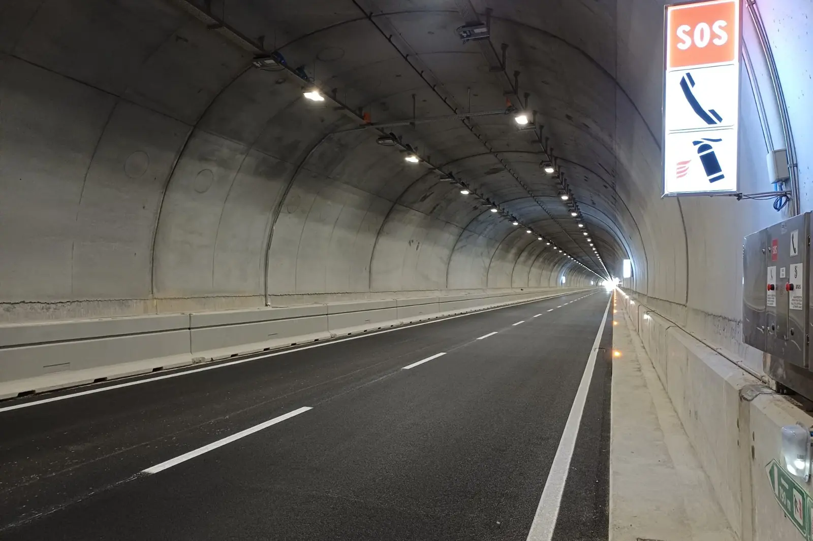 La galleria "Santu Antinu" riaperta (foto Corrias)