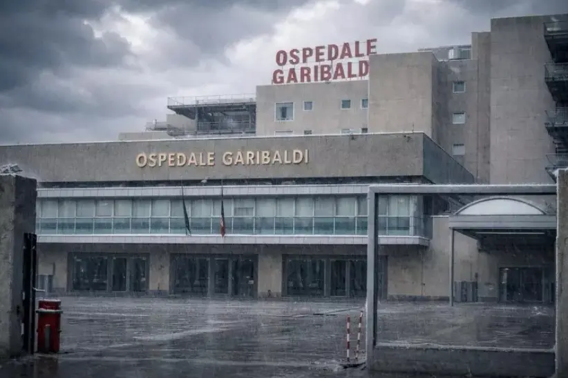 L'ospedale Garibaldi (Ansa)