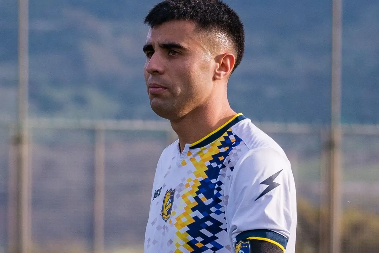 Cristian Cruccas (27 anni), capitano della Freccia Parte Montis (foto concessa)