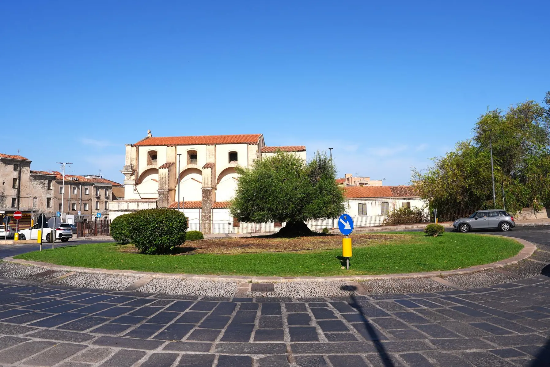 Rotatoria del Mercato a Sassari (foto Floris)