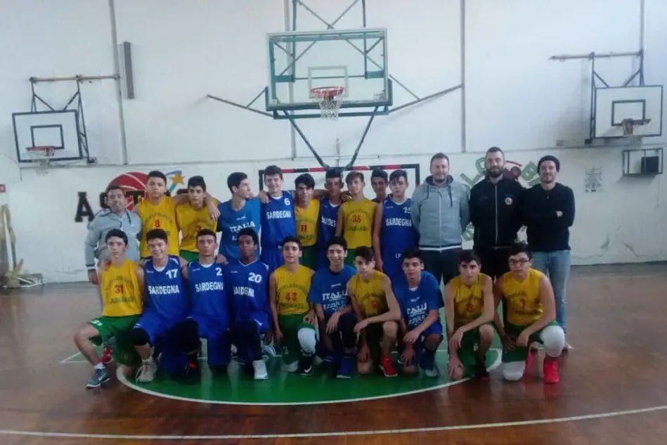 Rappresentativa Sardegna e Scuola Basket