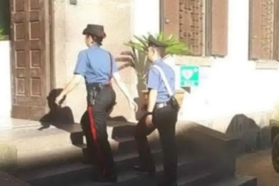 Carabinieri a Carbonia (Foto Carabinieri)