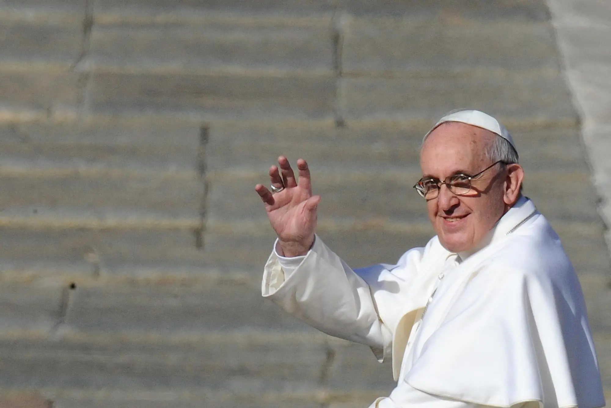 Papa Francesco (foto Ansa)