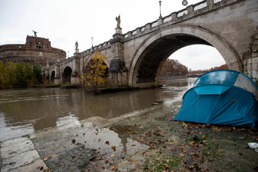 Il Tevere (Ansa)