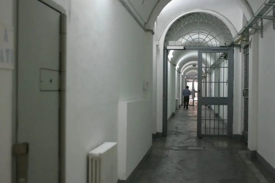 L'interno del carcere di Buoncammino
