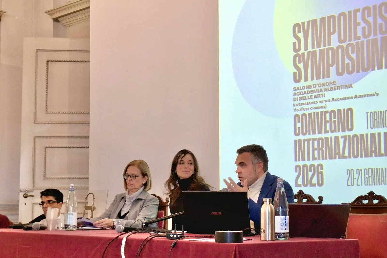 Il direttore dell'Accademia di Belle Arti Daniele Dore (foto ufficio stampa)