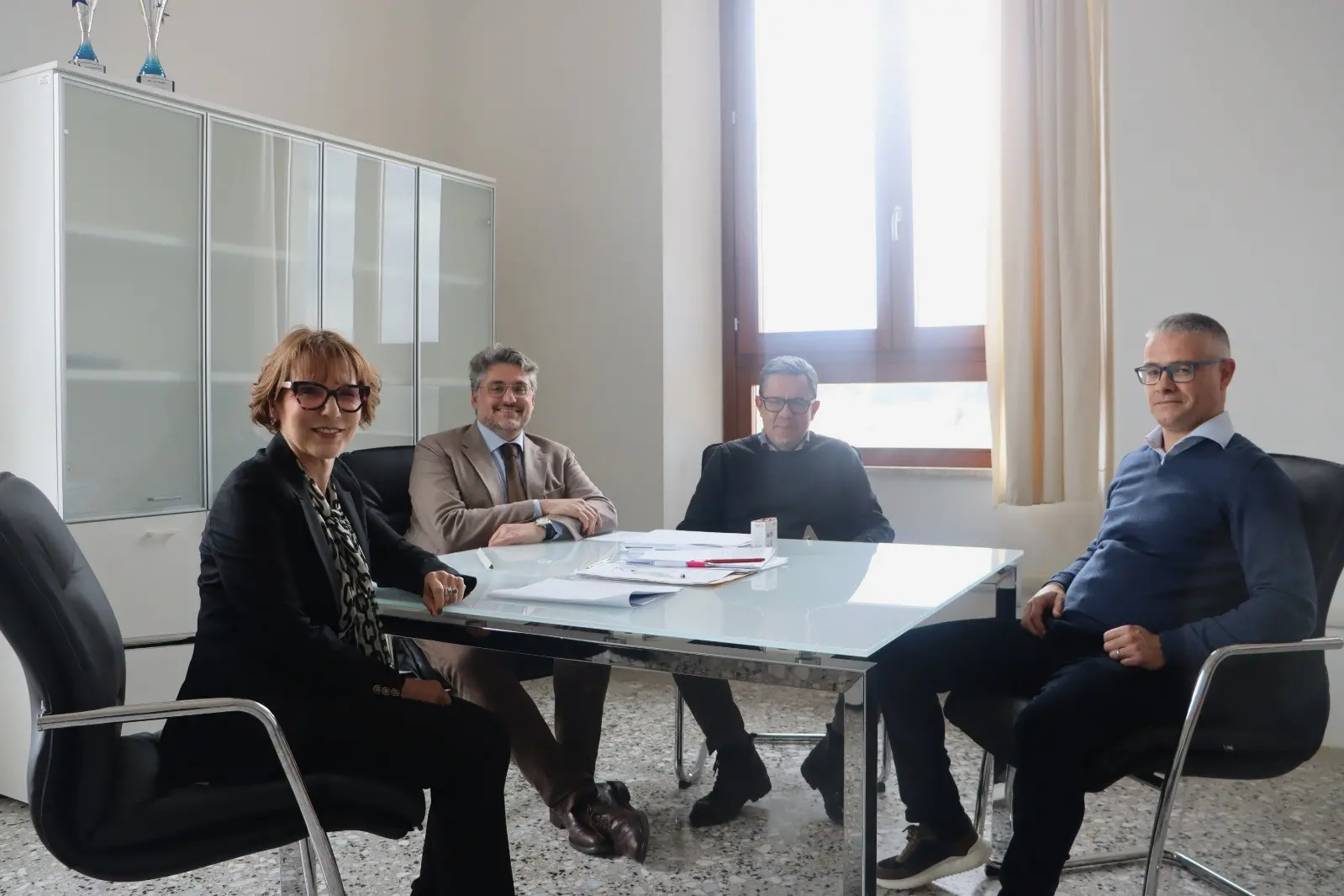 I vertici Asl 3 Nuoro