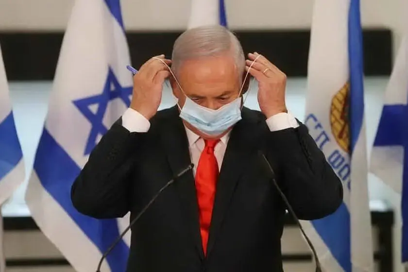Il premier Benjamin Netanyahu (archivio L'Unione Sarda)