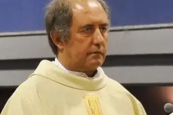 Padre Mario Pesenti (foto Oggianu)