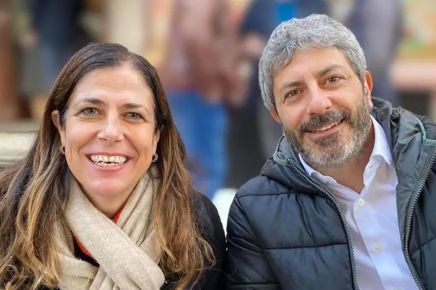 Alessandra Todde e Roberto Fico