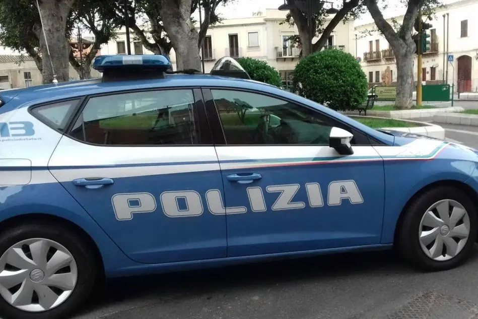 Polizia a Cagliari (Foto Polizia di Stato)