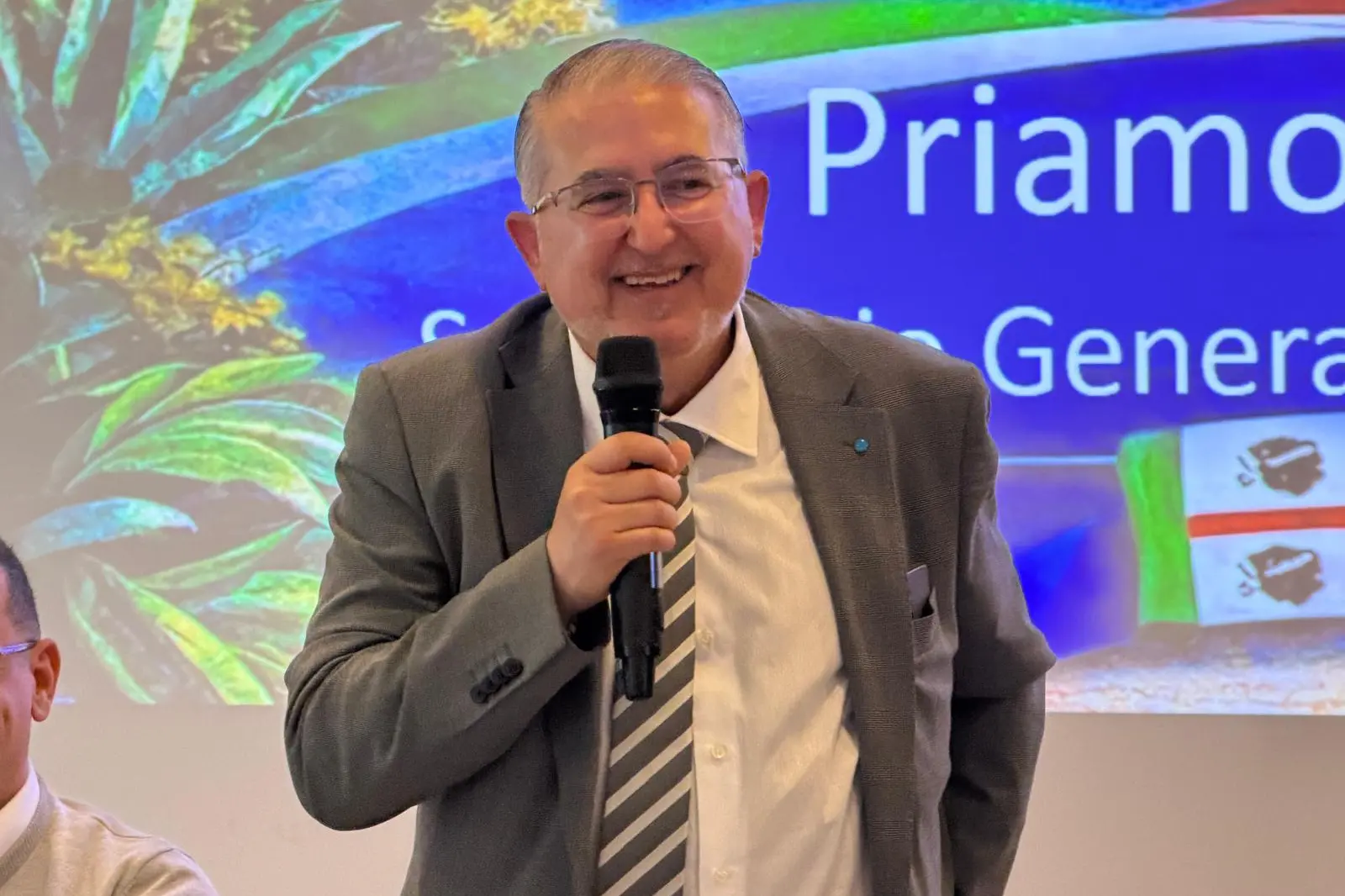 Mimmo Foddis segretario regionale della Uil Fp (foto ufficio stampa)