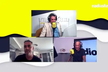 Gli auguri a sorpresa di Massimo Rastelli a Marco Cossu per la nuova avventura al Tortolì