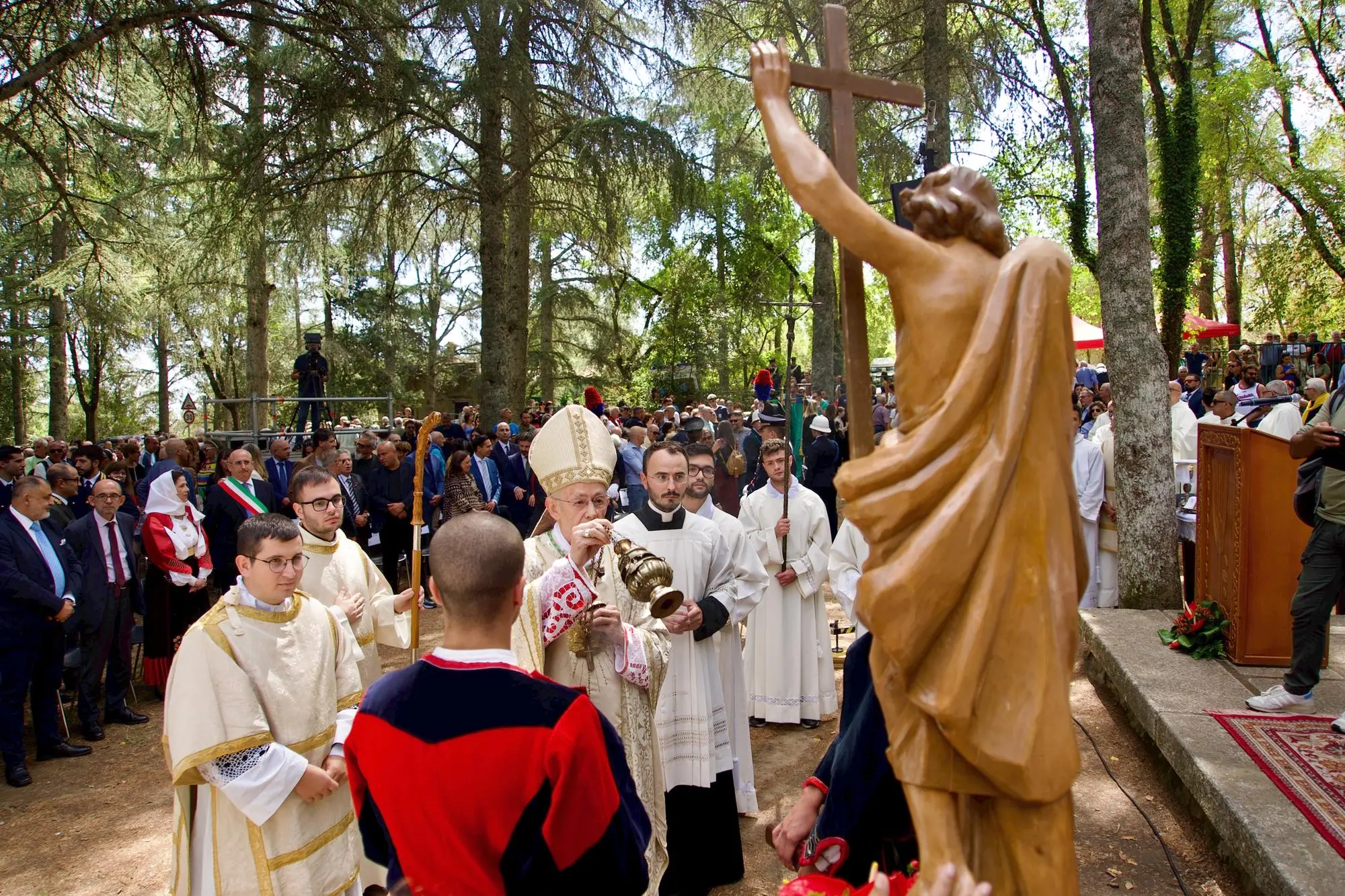 Праздник Спасителя (фото Ренцо Гуала - Архив L'Unione Sarda)