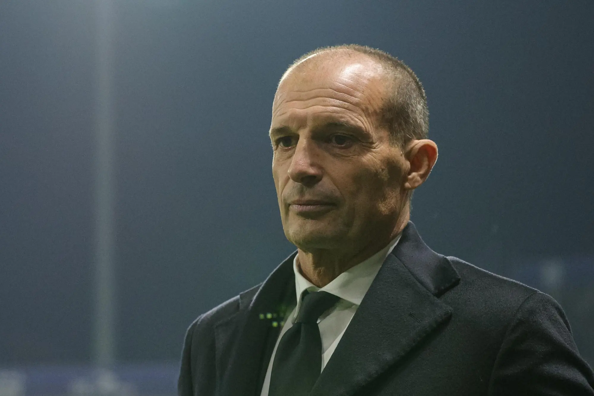 Milan’s Head coach Massimiliano Allegri during the italian soccer Serie A match between Parma Calcio 1913 vs AC Milan on november 8, 2025 at the Stadio Ennio Tardini in Parma, Italy. ANSA/Lorenzo Cattani