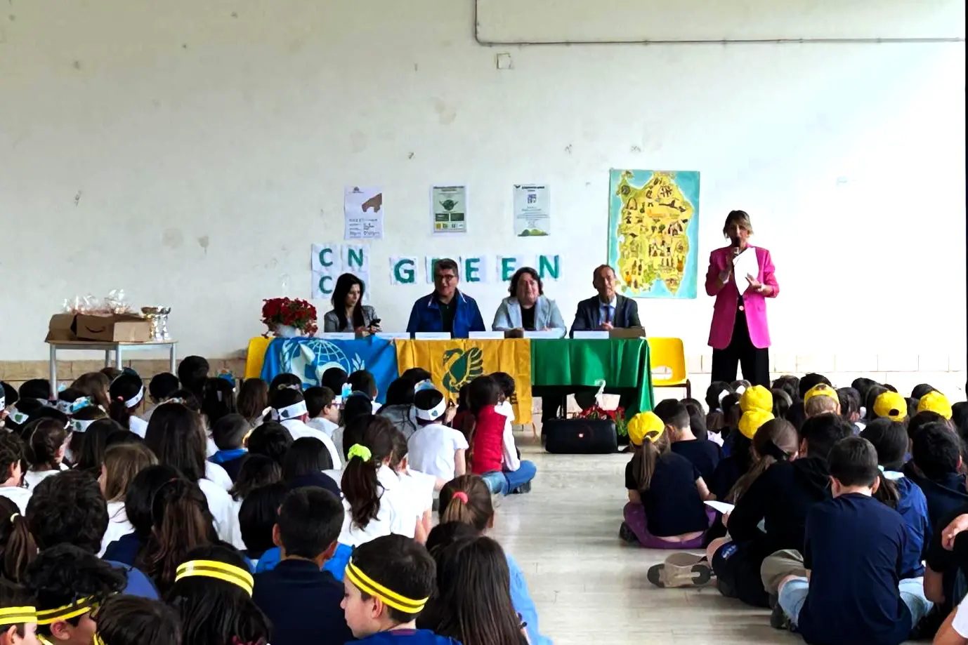 Un momento dell'iniziativa "Canopoleno Green"