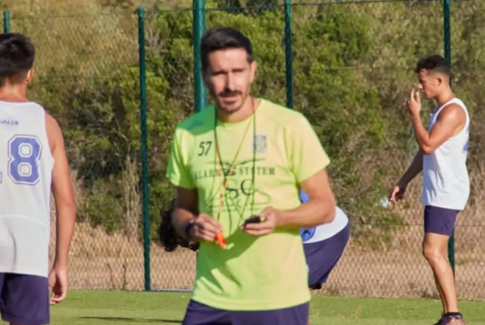 Nicola Manunza, tecnico del Villasimius (foto Serreli)