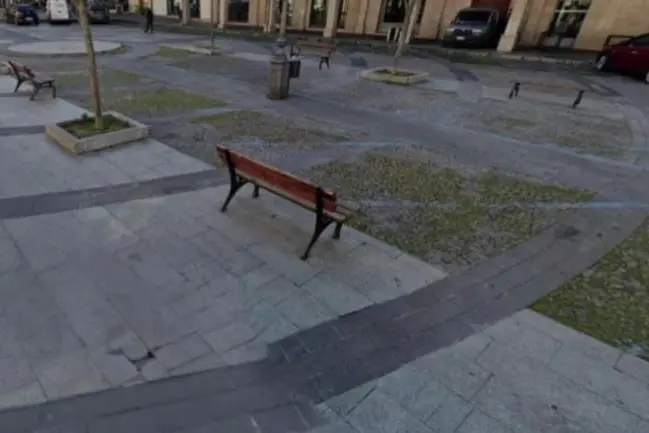 Ozieri- piazza Garibaldi (foto concessa)