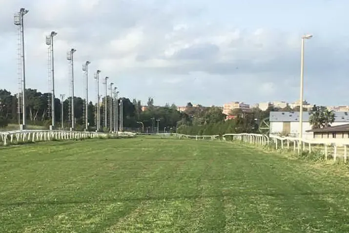 La pista dell'ippodromo di Sassari (foto concessa)
