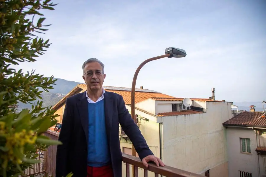 Il sindaco di Ilbono, Giampietro Murru (L'Unione Sarda)