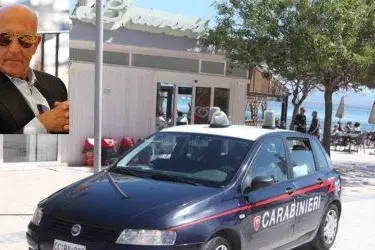 In alto a sinistra Gianni Onorato e sullo sfondo marina Piccola (Foto Ungari)