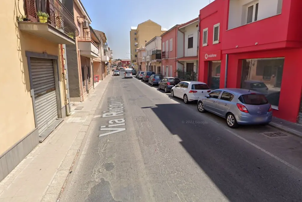 Via Ricovero, dove è stato trovato morto l'uomo (foto Google Maps)