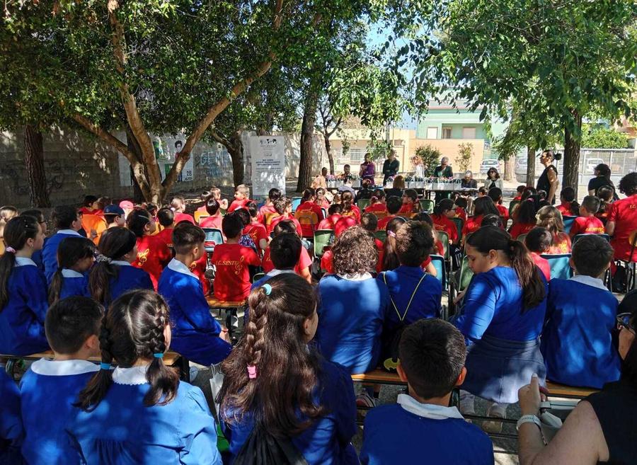 I bimbi celebrano la legalità nel nome di Emanuela Loi
