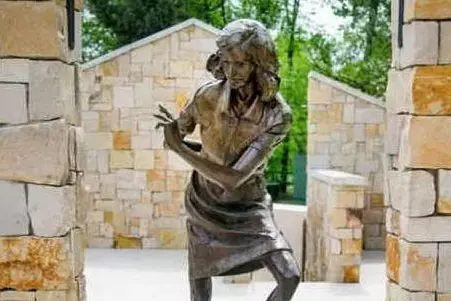 Il memoriale di Anna Frank in Idaho (foto da google)