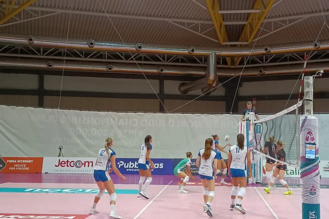 Un'immagine della partita dell'Hermaea (foto Ilenia Giagnoni)