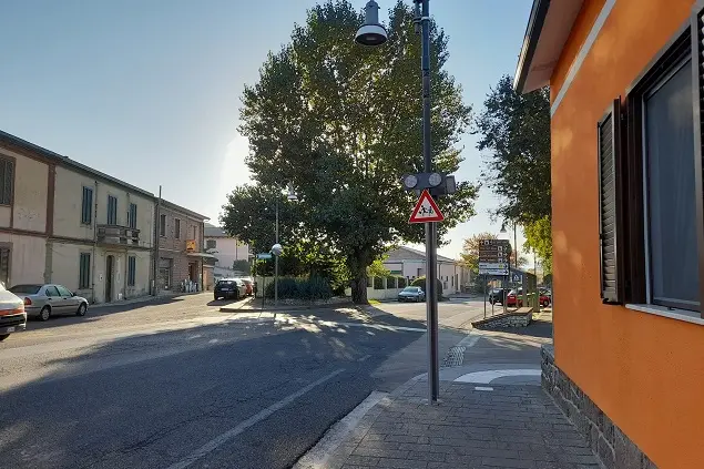 Via Carlo Felice a Torralba (foto Antonio Caria)