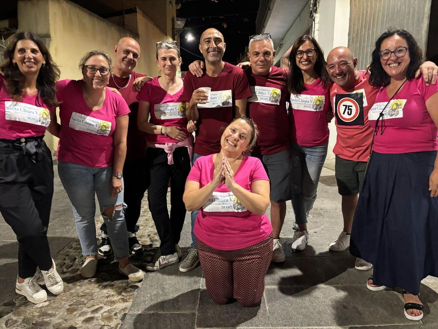 I cinquantenni salvano la festa della patrona Santa Chiara