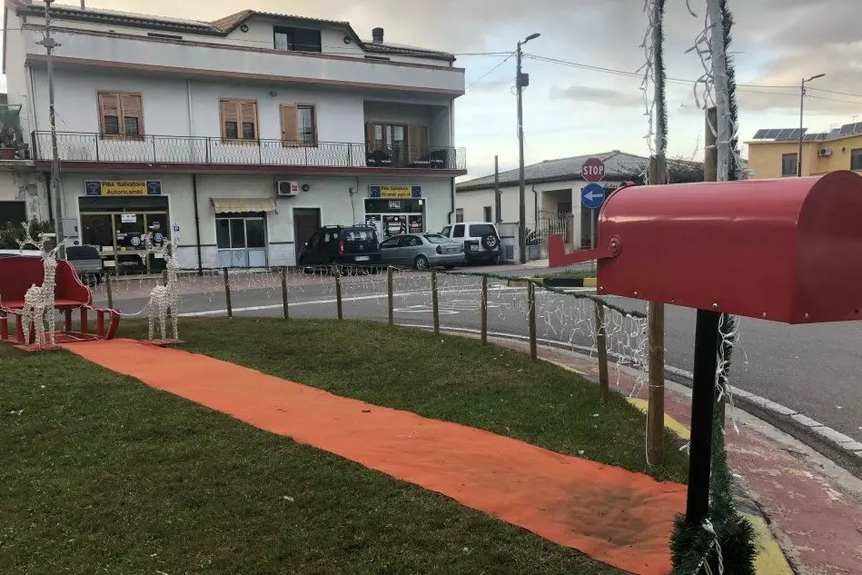 La cassetta delle poste per le lettere di Babbo Natale