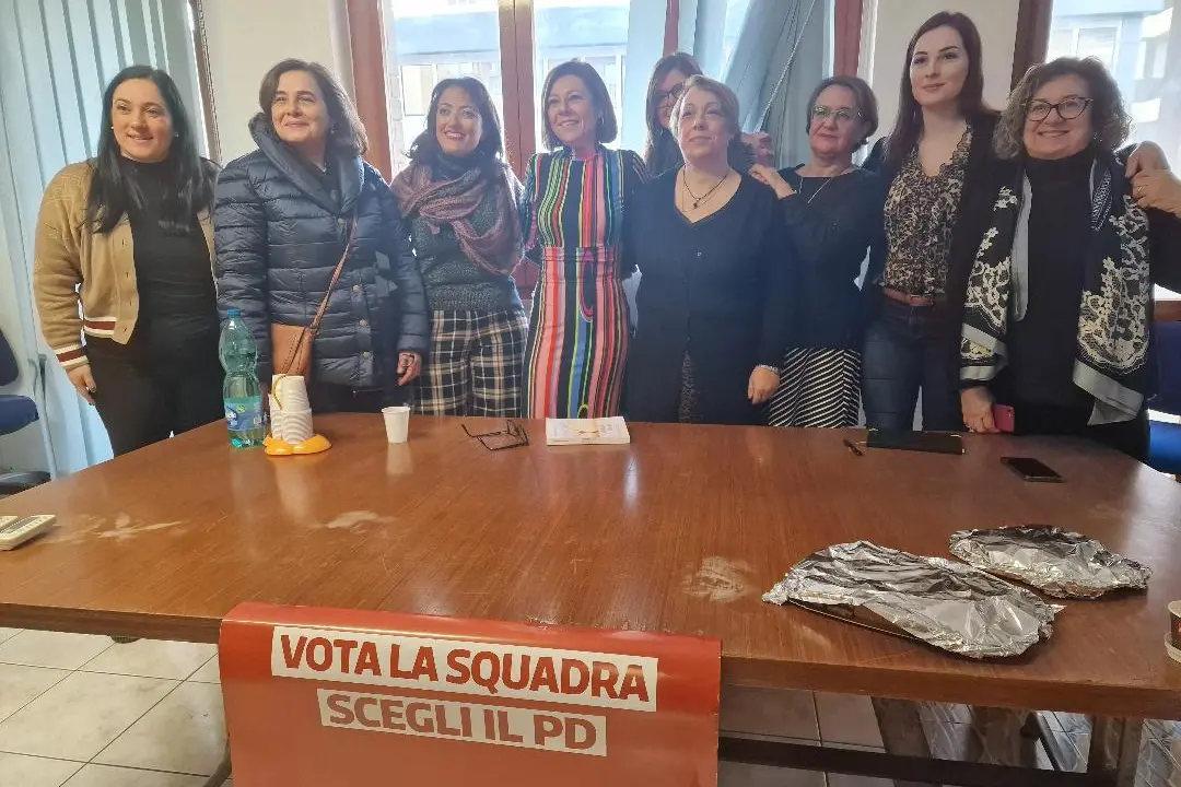 Paola De Micheli a Sassari (foto Floris)
