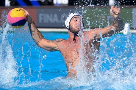 Pallanuoto, l'Italia perde contro la Spagna (Ansa)