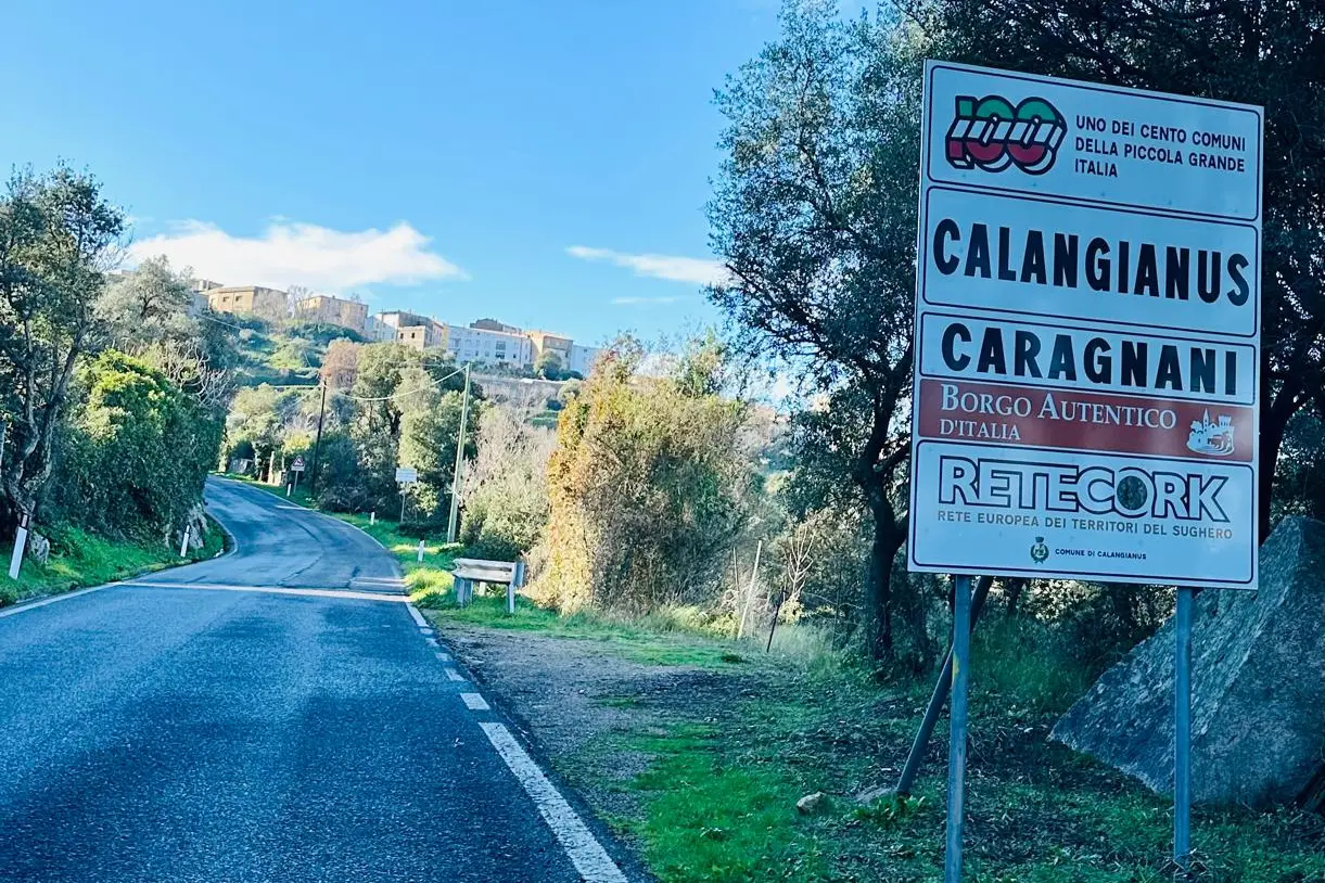 L'ingresso di Calangianus