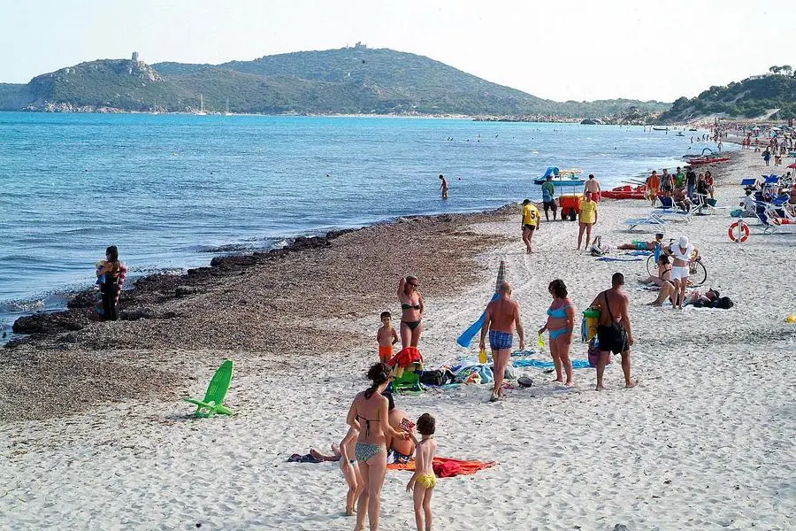 Una spiaggia del Simius Playa a Villasimius