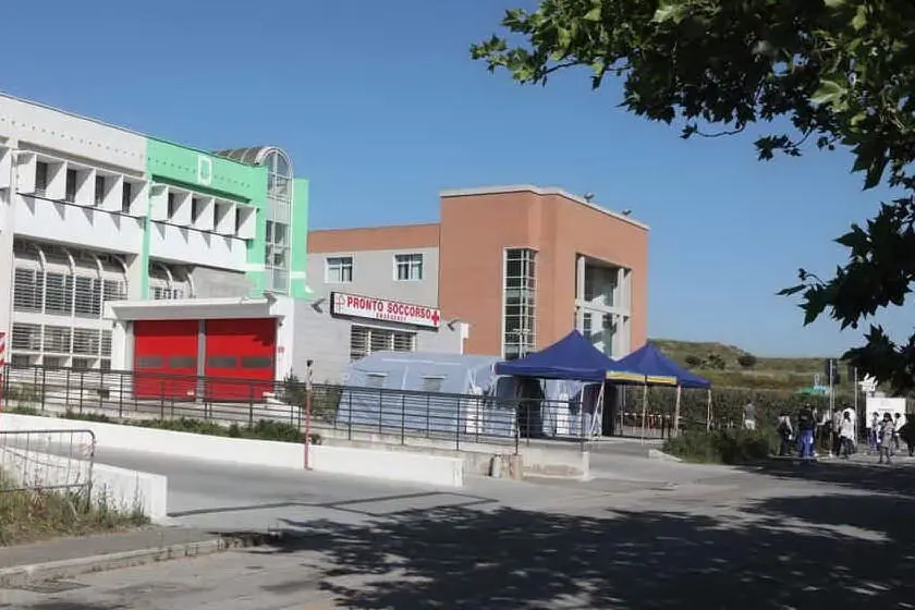 Il Policlinico di Monserrato (archivio L'Unione Sarda)