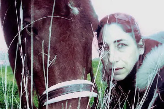 Daniela Loddo con Zeus
