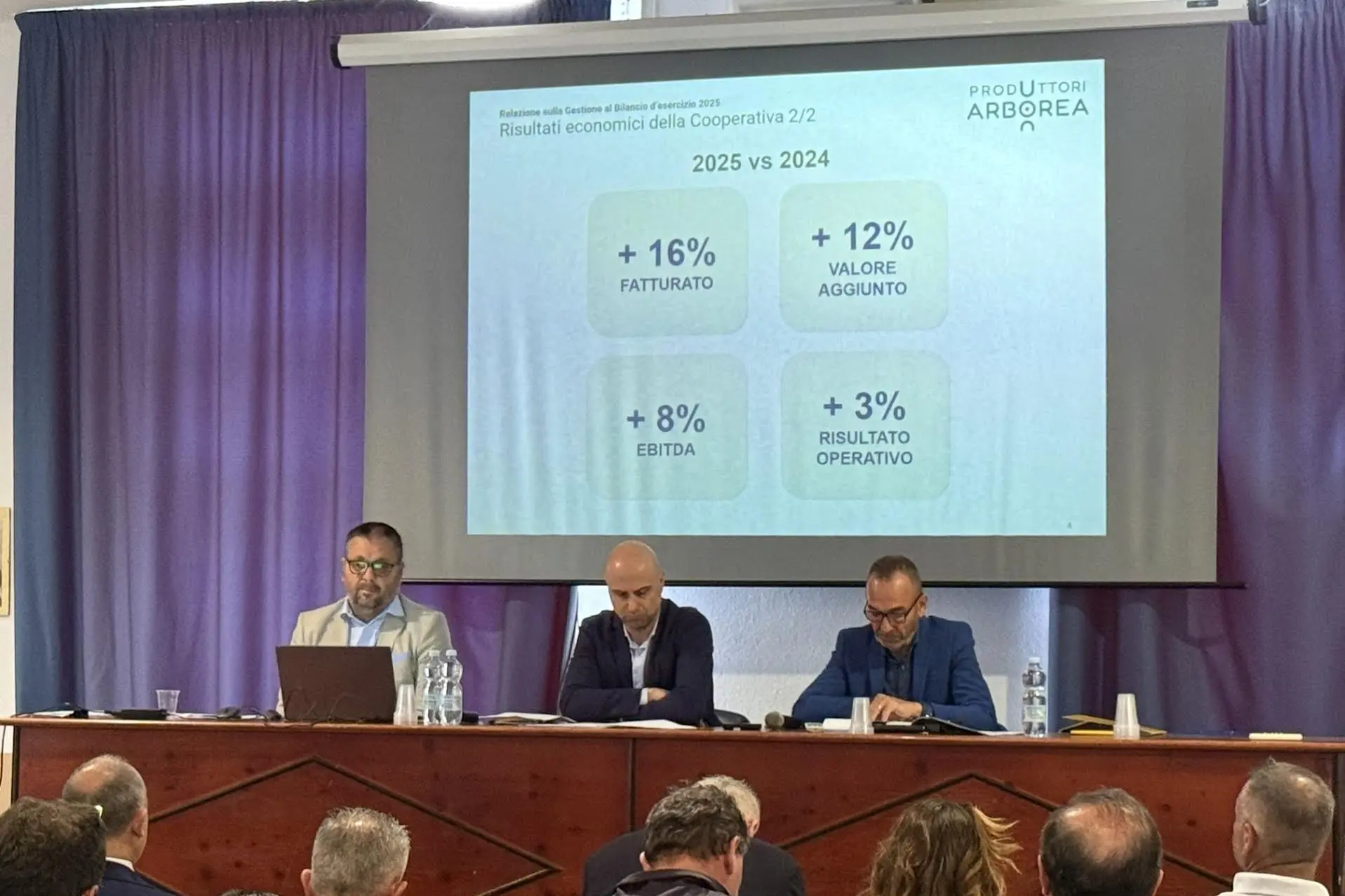 L'assemblea (foto concessa)