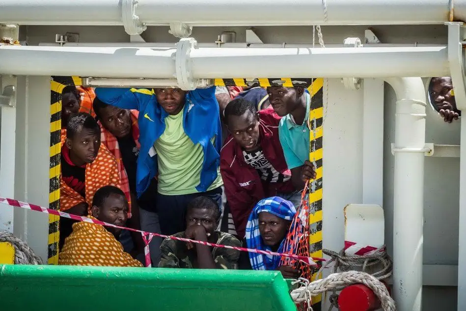 Migranti in Libia (Ansa)