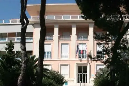 L'ospedale Binaghi a Cagliari