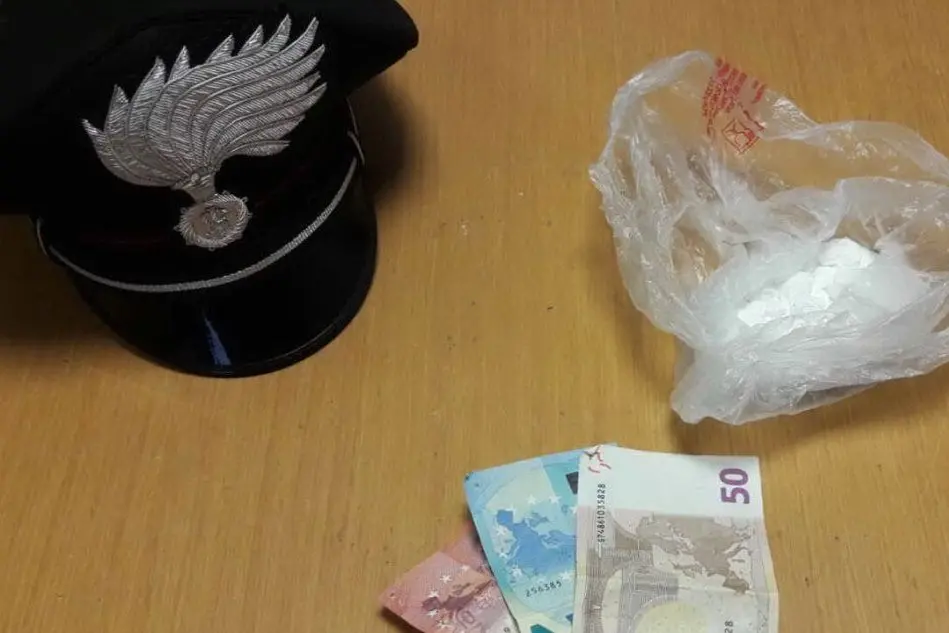 La droga sequestrata dai carabinieri